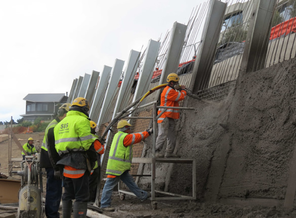 Galilee Retaining Wall Progress